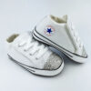 Converse little princess crystal silver